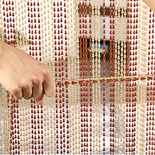 ZARBAILRE Bead Curtains 31x79inch Elegant Room Divider
