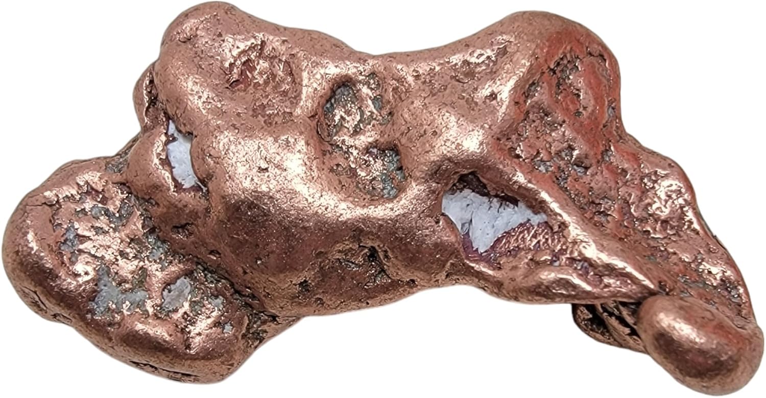 One Michigan Tumbled Native Copper Nugget 2 Inch