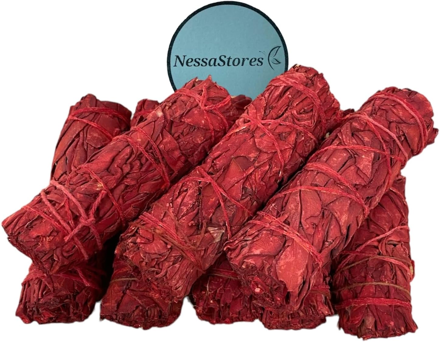 3 Dragons Blood Sage Smudge Sticks 4 Inch Hand Tied All Natural