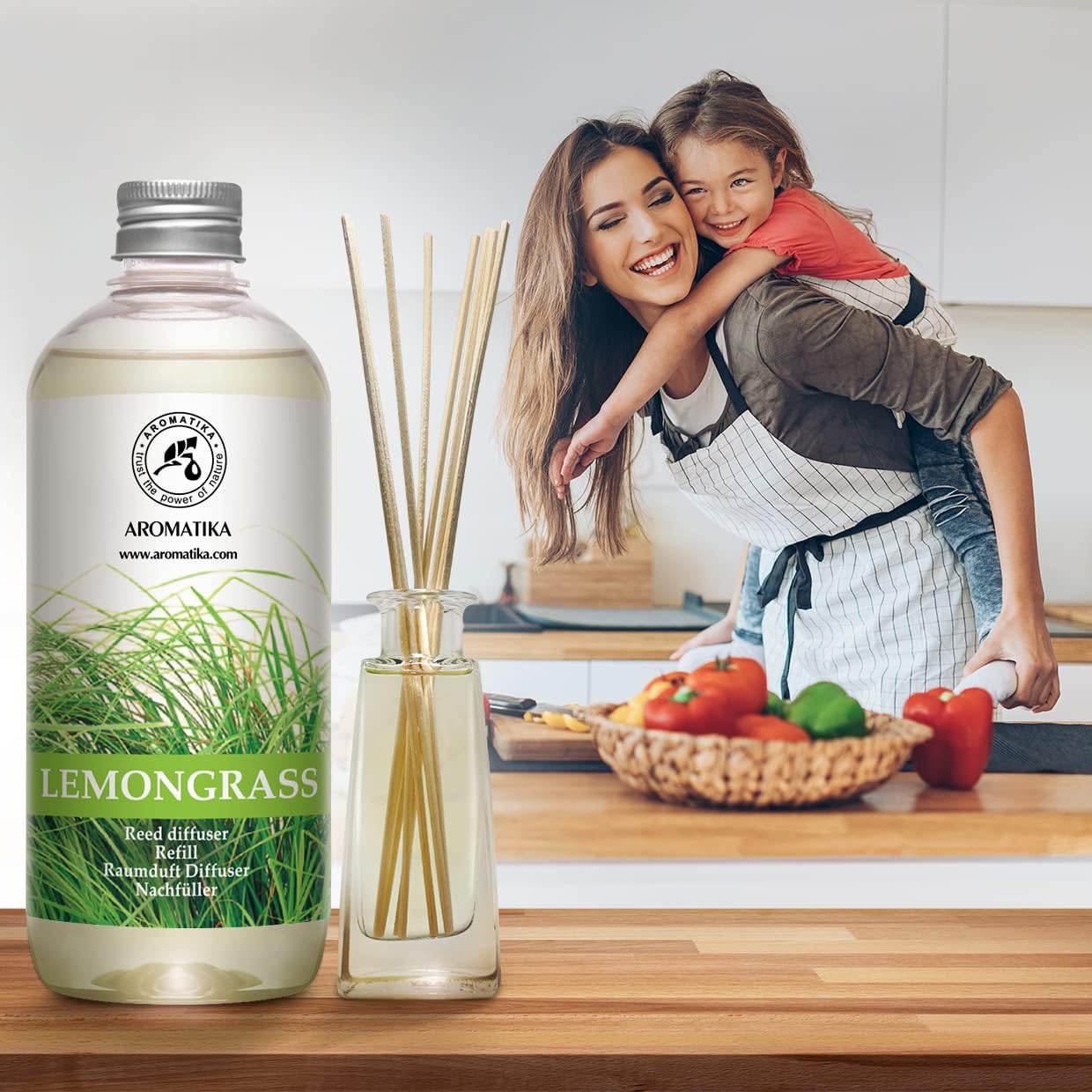Lemongrass Diffuser Refill 34 Fl Oz - Fresh Aroma