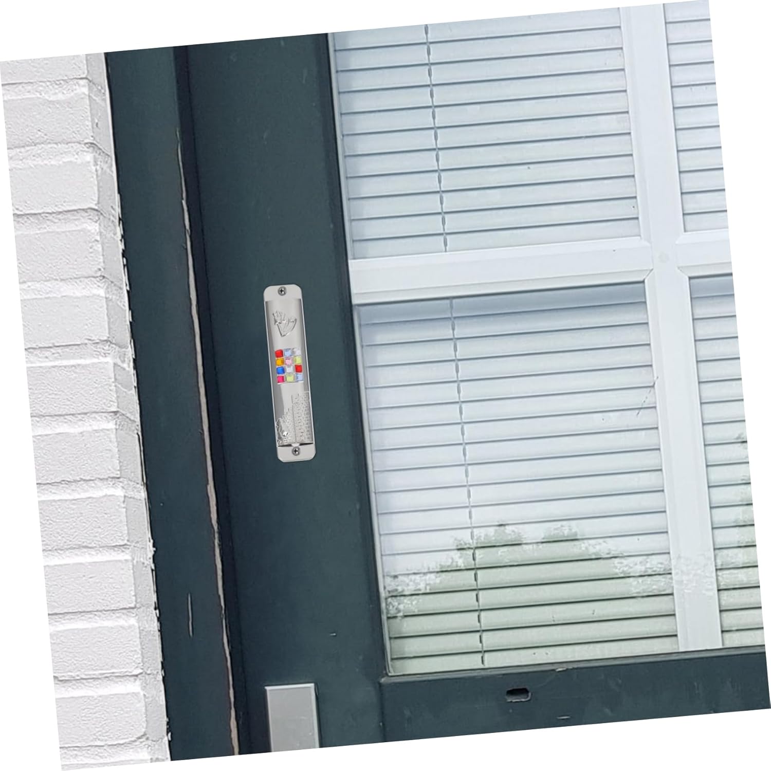 2 Sets Kosher Mezuzah with Scroll for Door