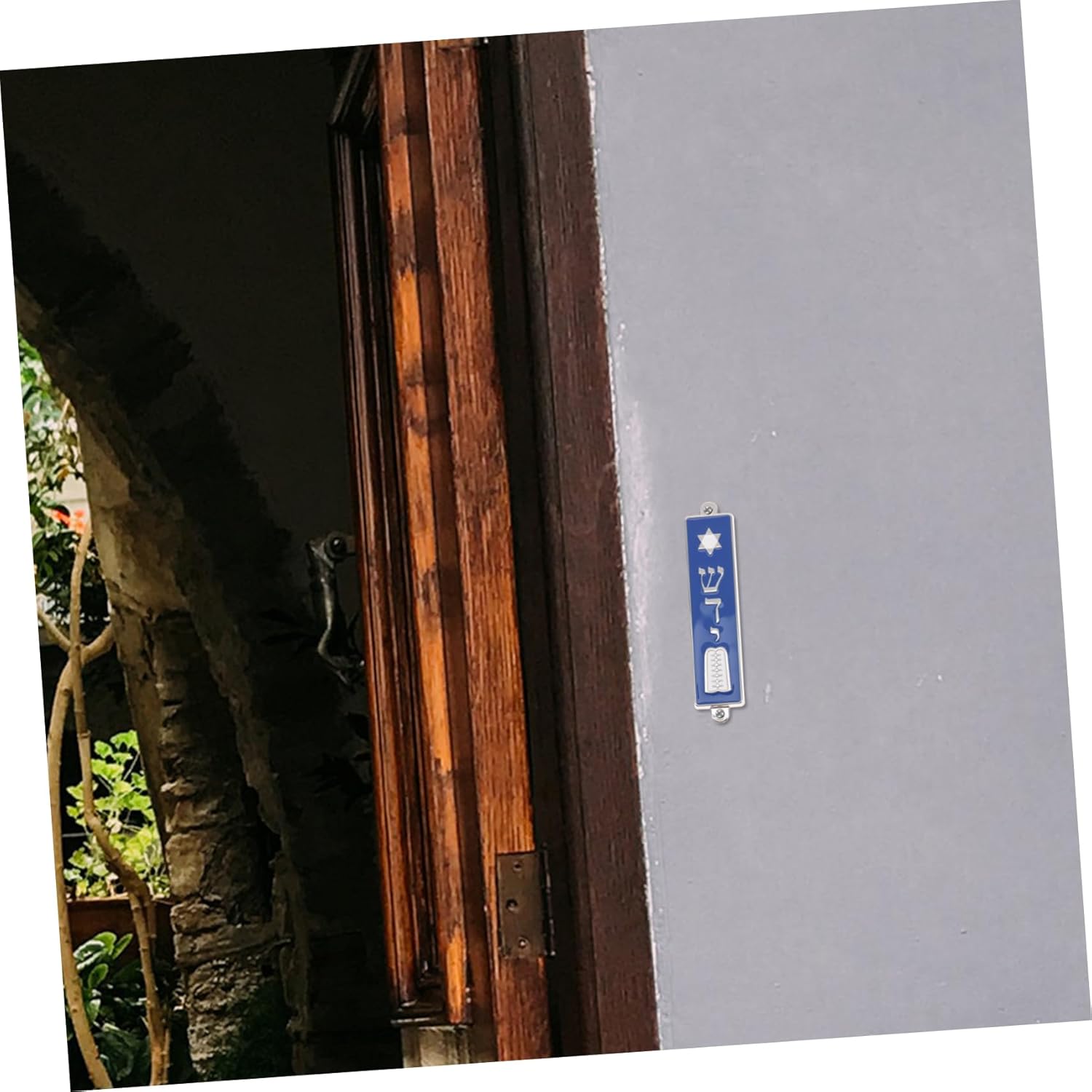 PRETYZOOM Mezuzah with Scroll for Door