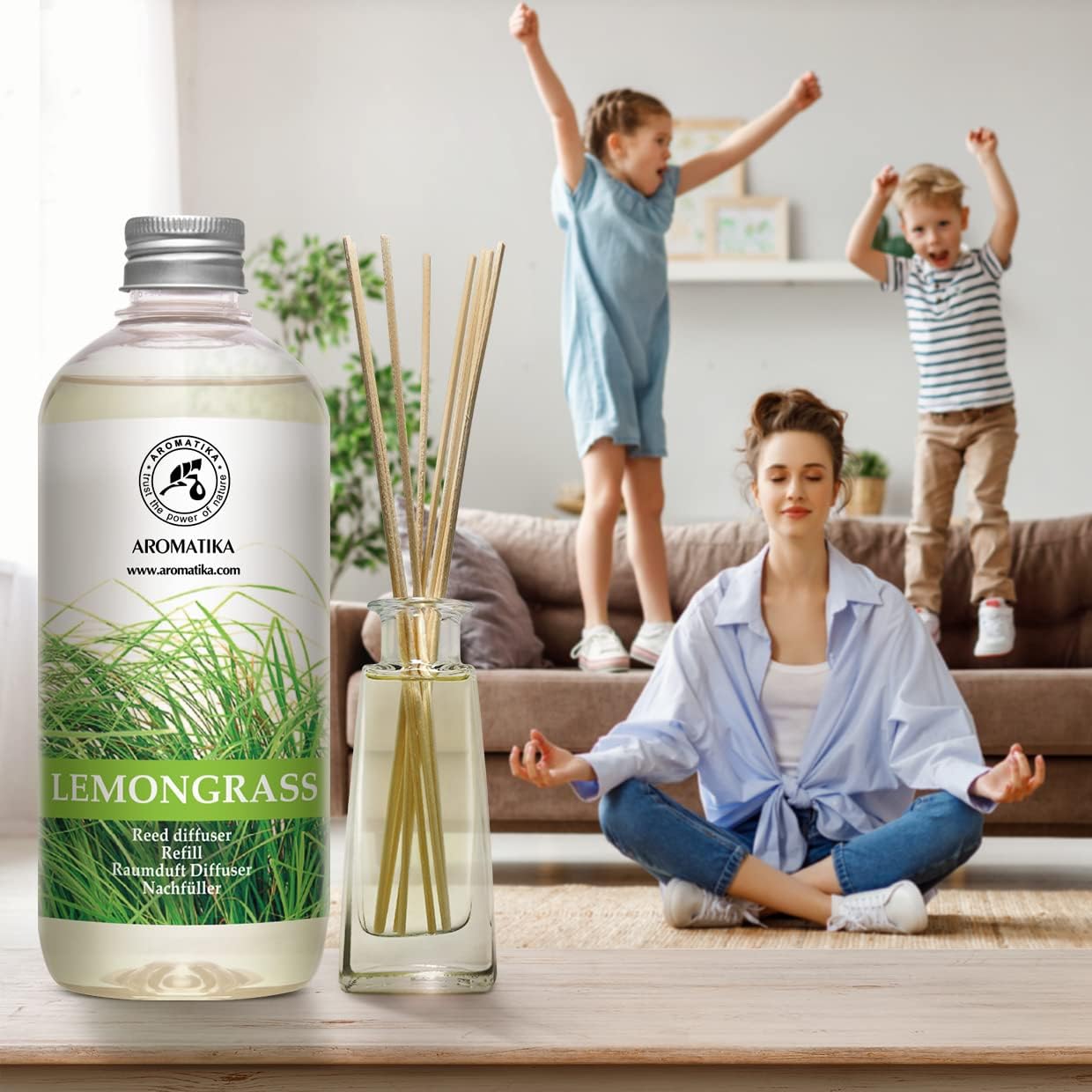 Lemongrass Diffuser Refill 34 Fl Oz - Fresh Aroma