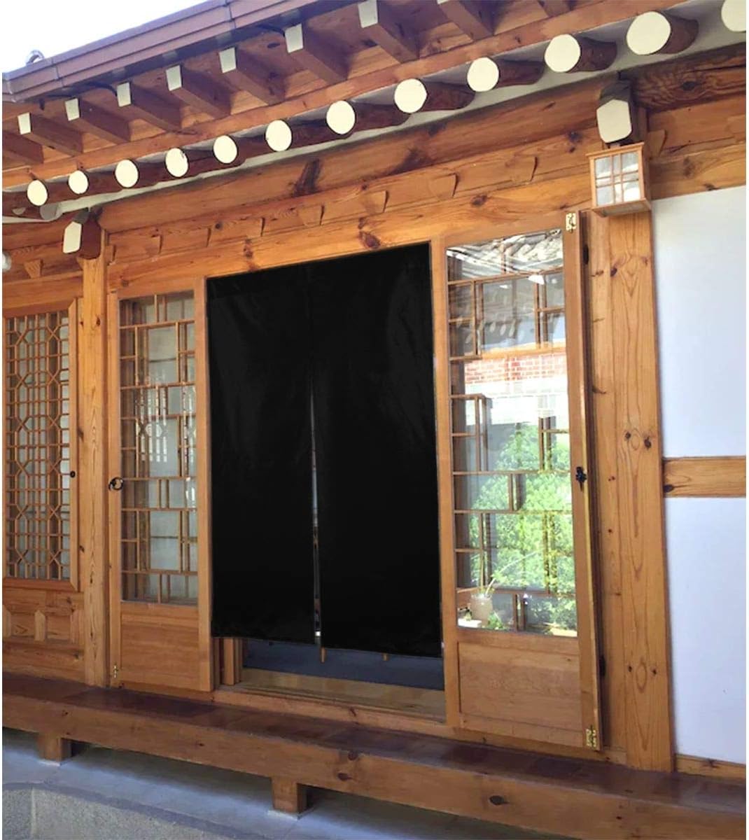 Custom Door Curtain with Personalized Design