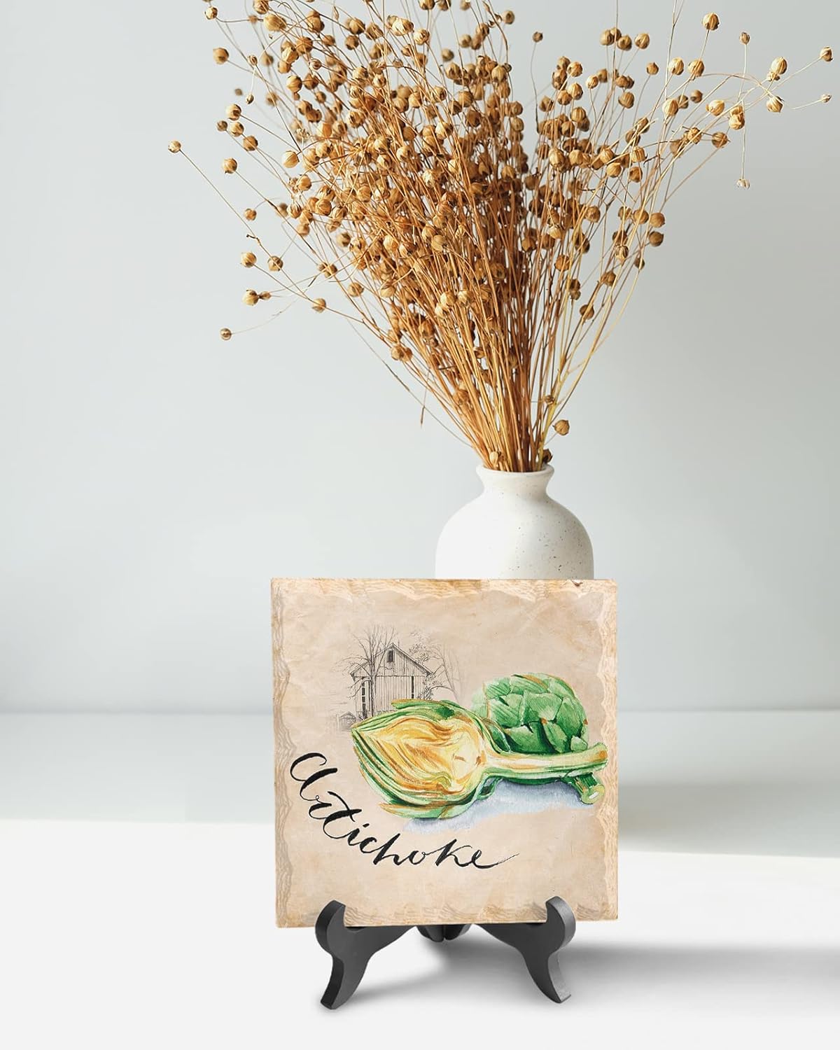 ZOE GARDEN Artichoke Ceramic Ornament 63x63