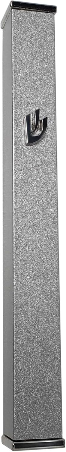 Elegant Modern Door Mezuzah Case 575 Inch Taupe Self Stick