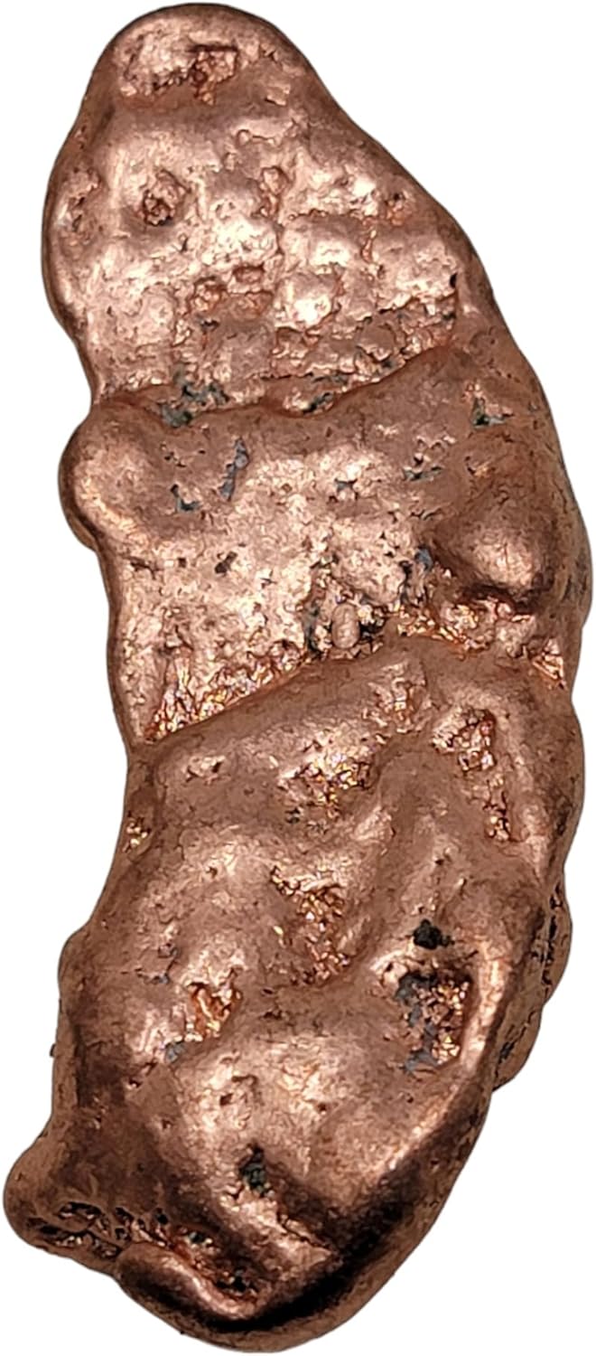 One Michigan Tumbled Native Copper Nugget 2 Inch