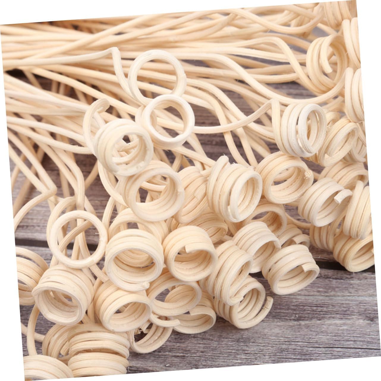 Cabilock 20PCS Large Spiral Rattan Diffuser Sticks for Home Fragrance