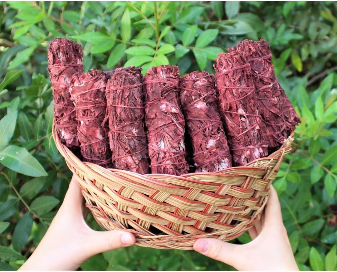 Dragons Blood Sage Smudge Sticks for Energy Cleansing