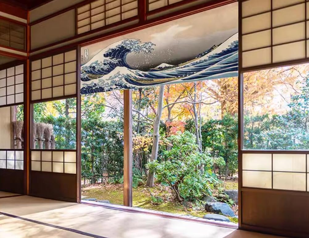 Japanese Sushi Bar Noren Curtain Door Panel