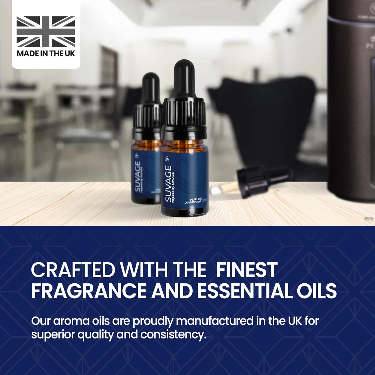 Perfa Suvage Perfume Inspired Diffuser Oil 10ml Luxury Scent Refill