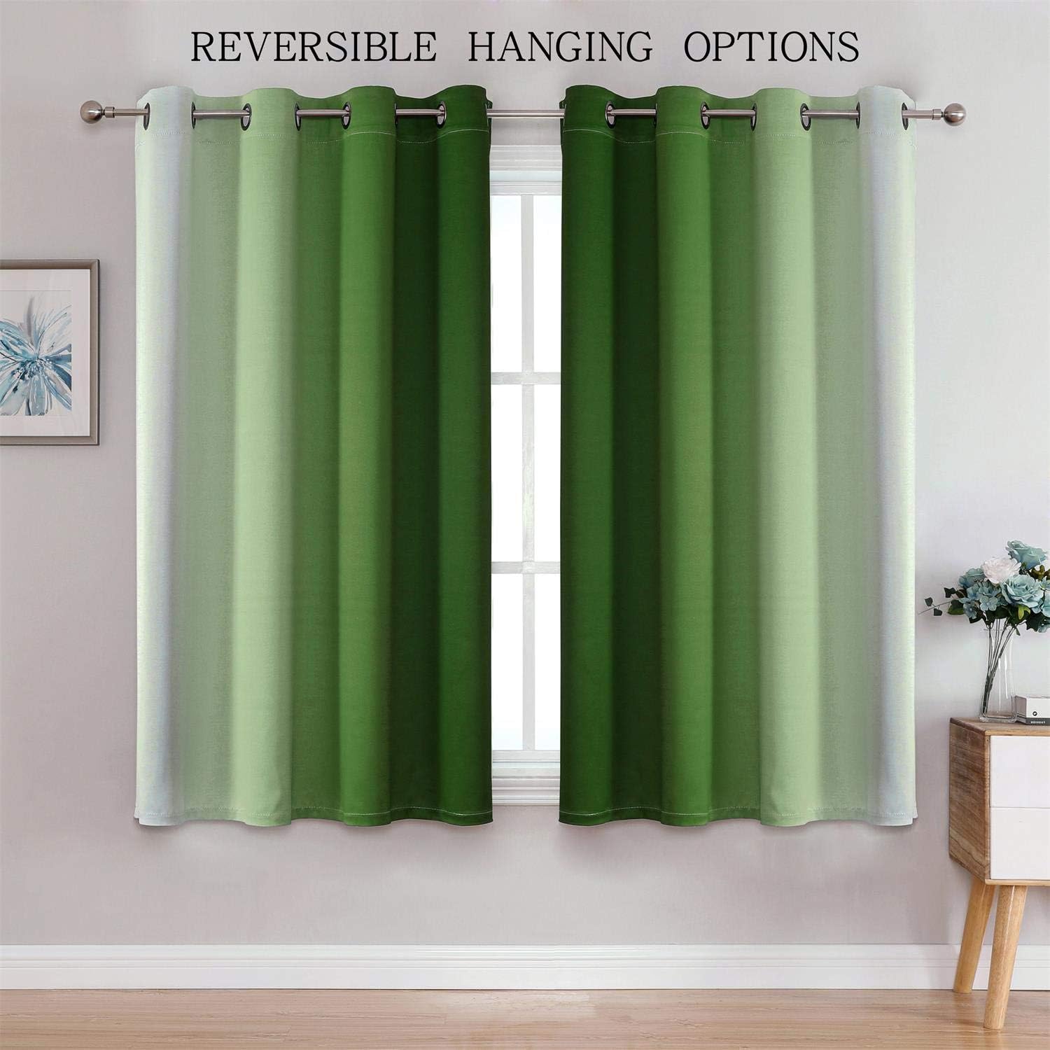 G2000 63 Inch Blackout Curtains 2 Panels Set