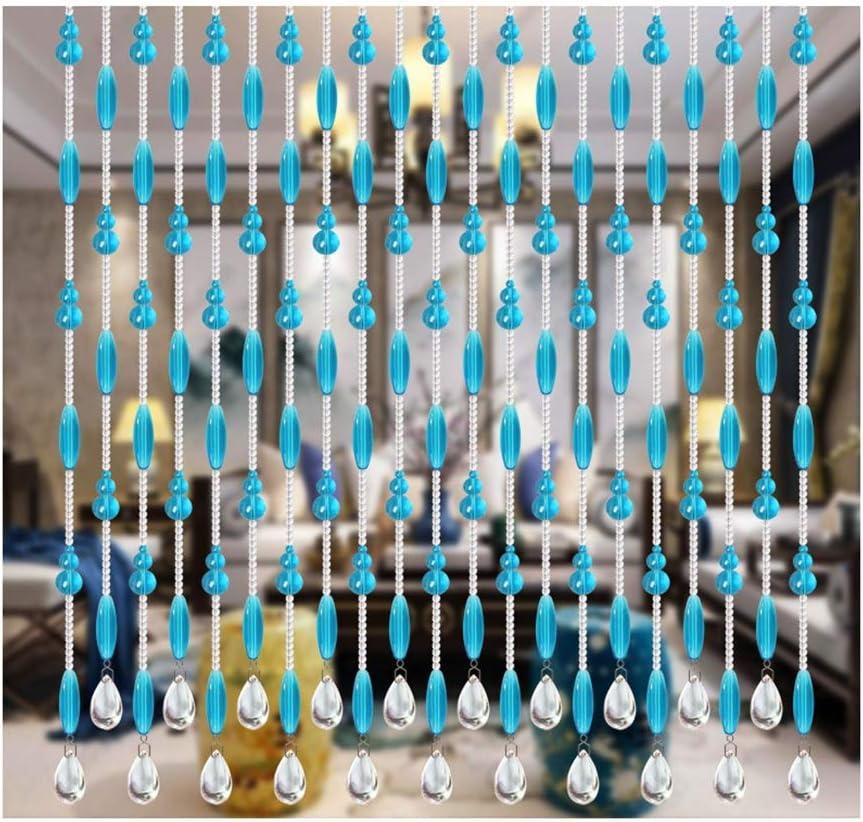 Beaded Curtain String 21 Strands Door Divider Decor