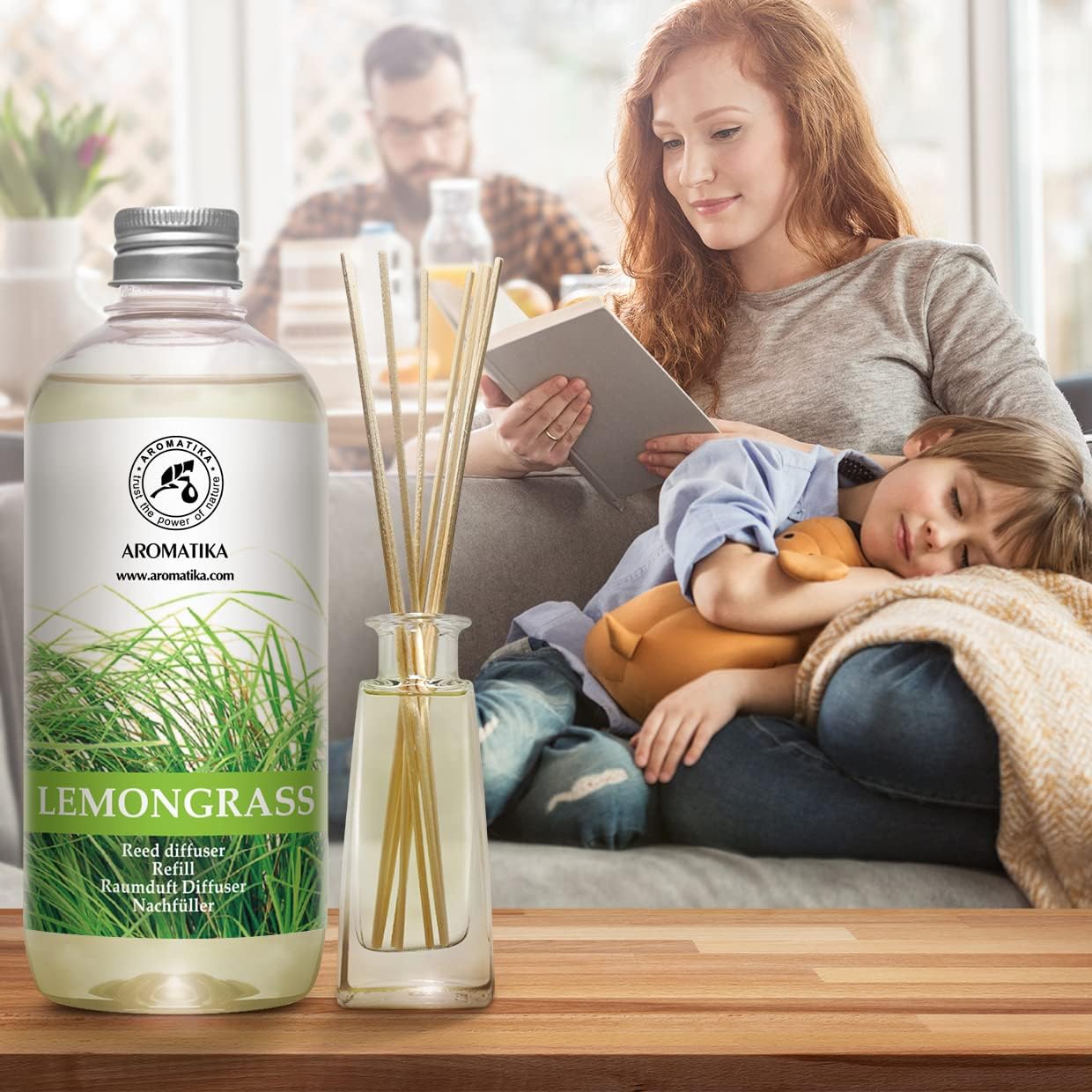 Lemongrass Diffuser Refill 34 Fl Oz - Fresh Aroma