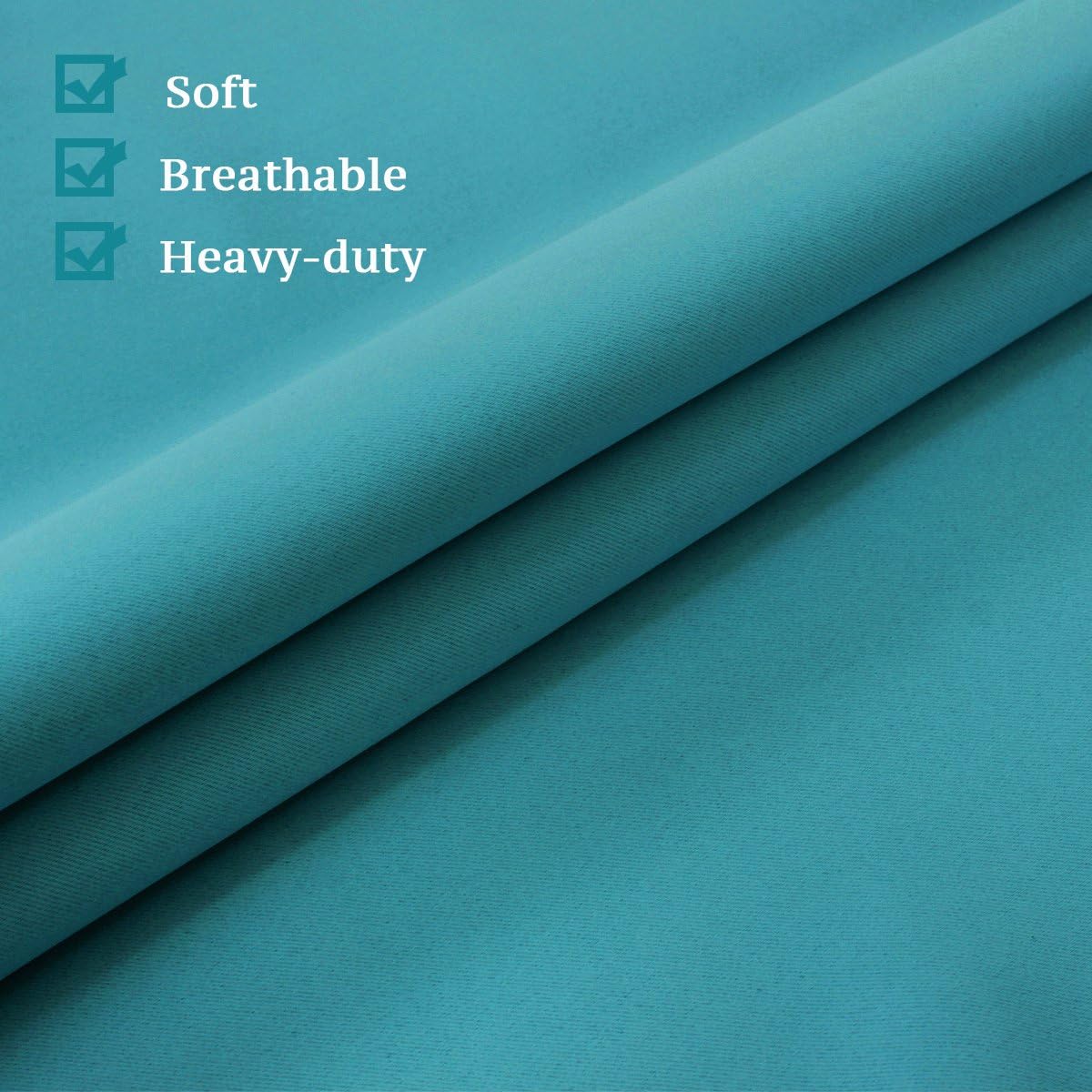 Flamingo P Tricia Blackout Curtains 2 Panels Teal