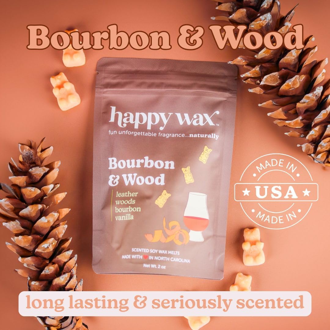 Happy Wax Fan Man Cave Collection Soy Wax Melts 6 oz