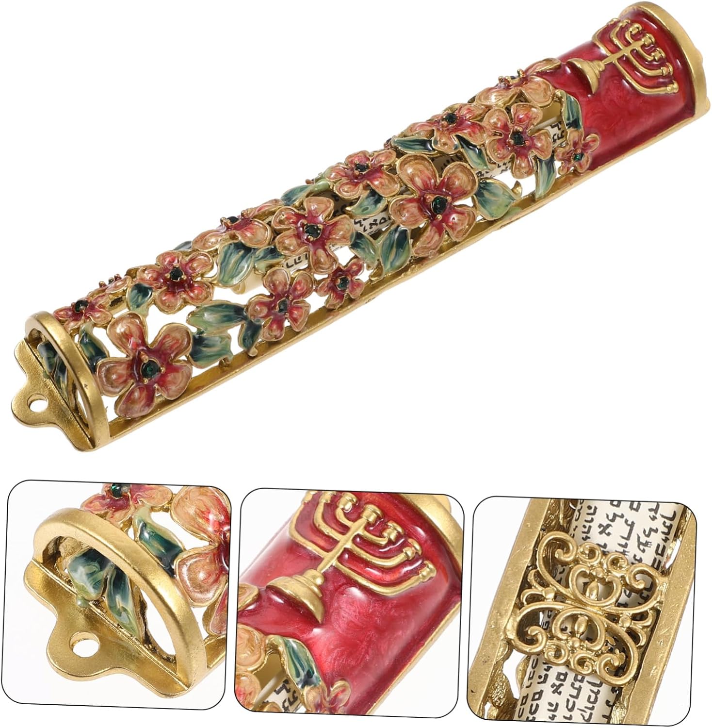 STOBAZA Mezuzah Door Decoration with Kosher Scroll