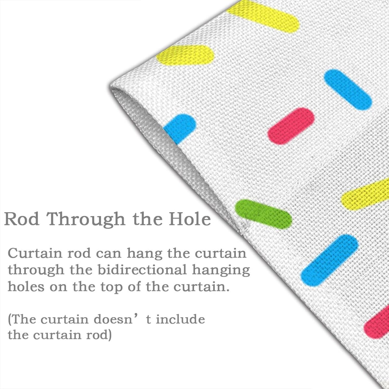 Peynir Melting Ice Cream Door Curtain 34X56