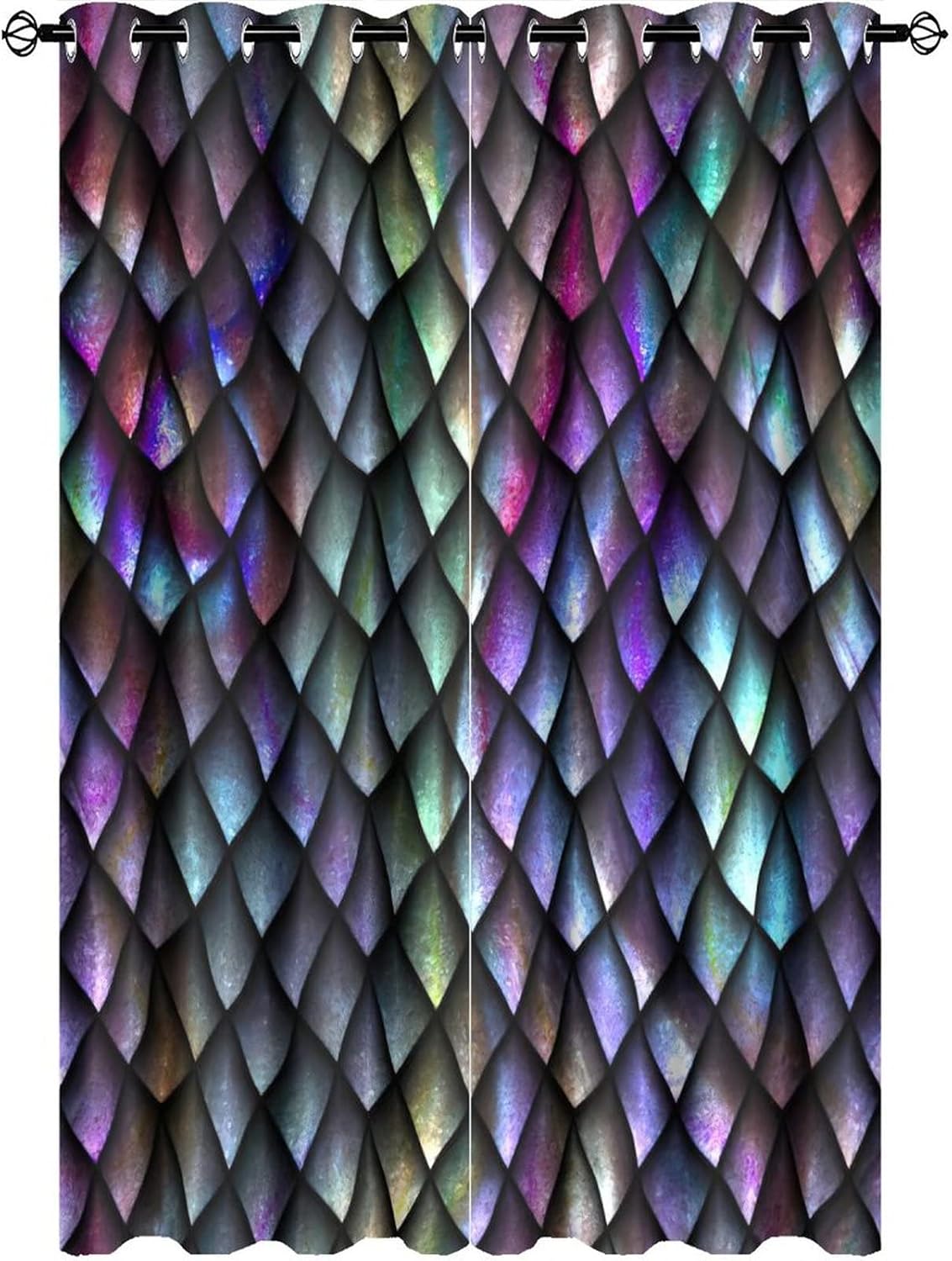Fantasy Dragon Blackout Curtains for Living Room
