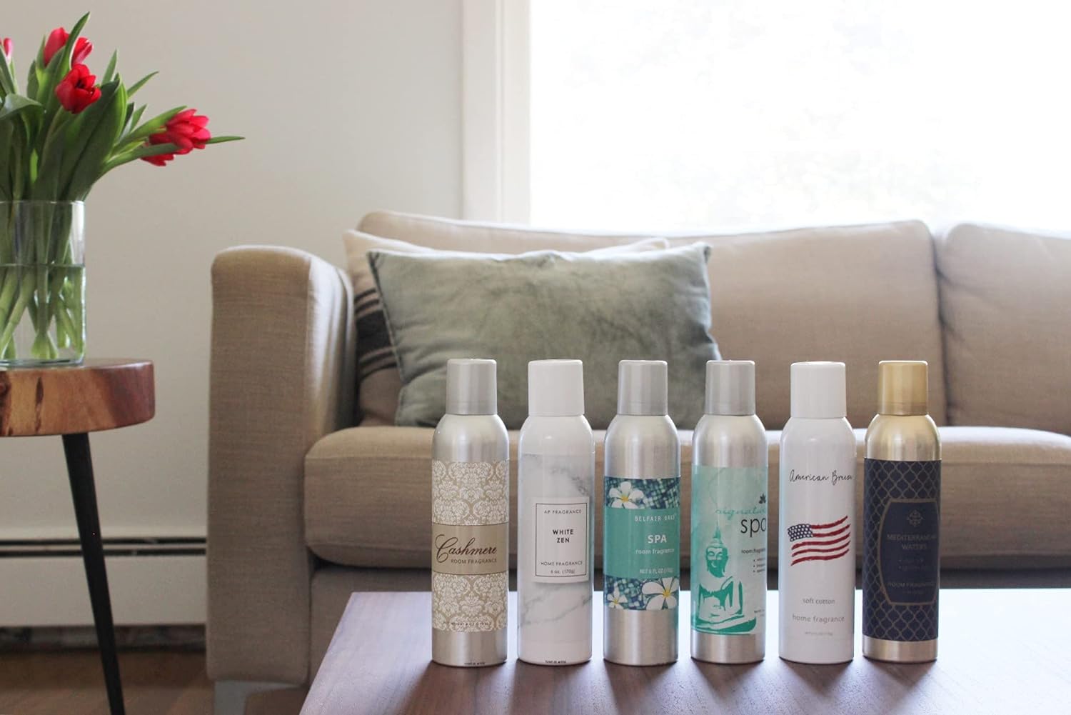 Belfair Oaks Air Freshener Spray for Bathrooms Kitchens Cars and Offices