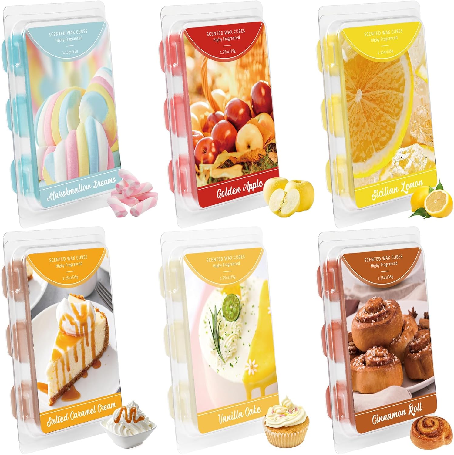 SCENTORINI Fall Scented Wax Melts 6 Pack