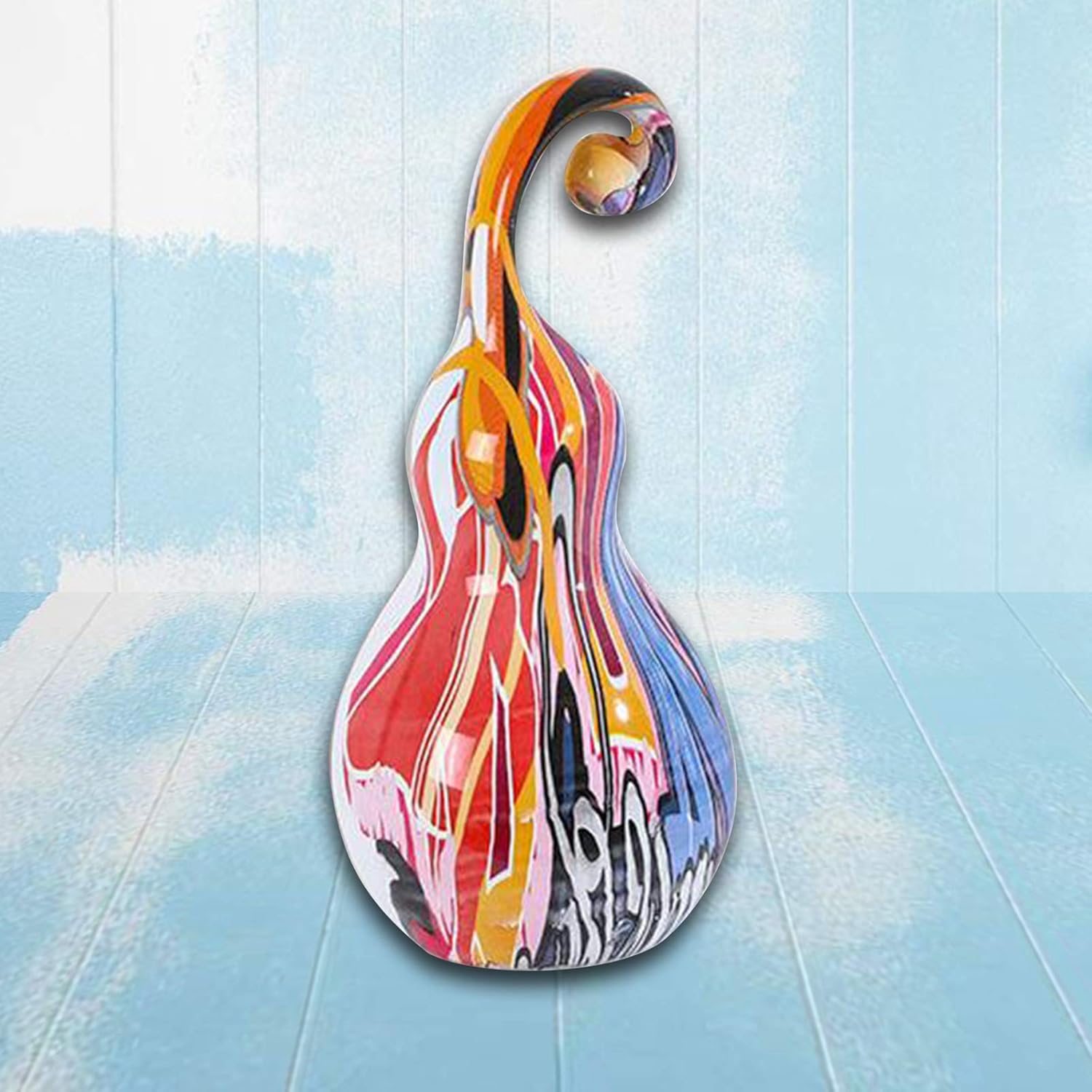 Resin Apple Sculpture Decor Fruit Ornament for Home Office