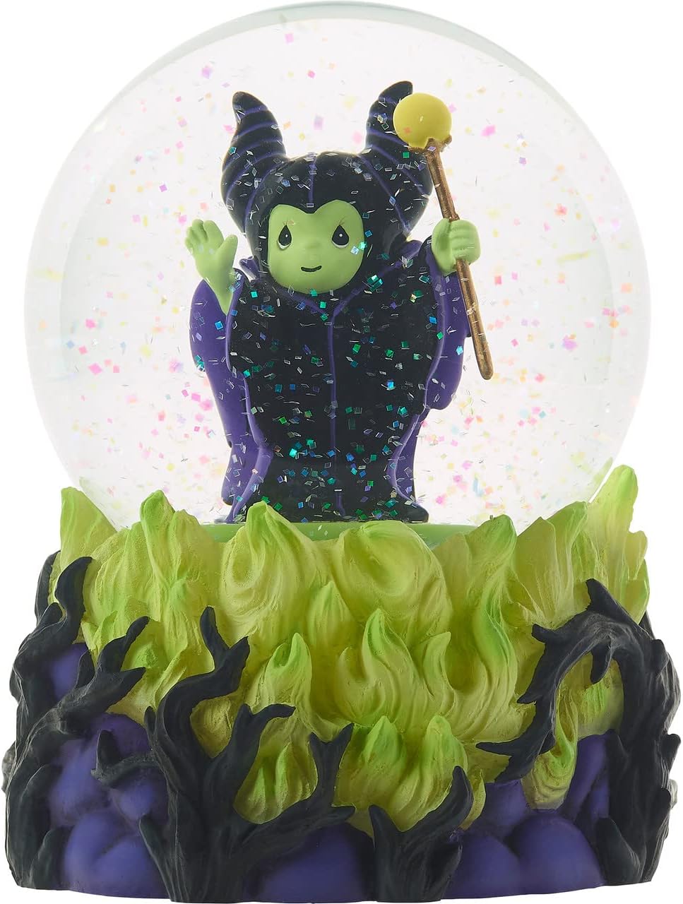 Precious Moments Disney Maleficent Musical Snow Globe 222104