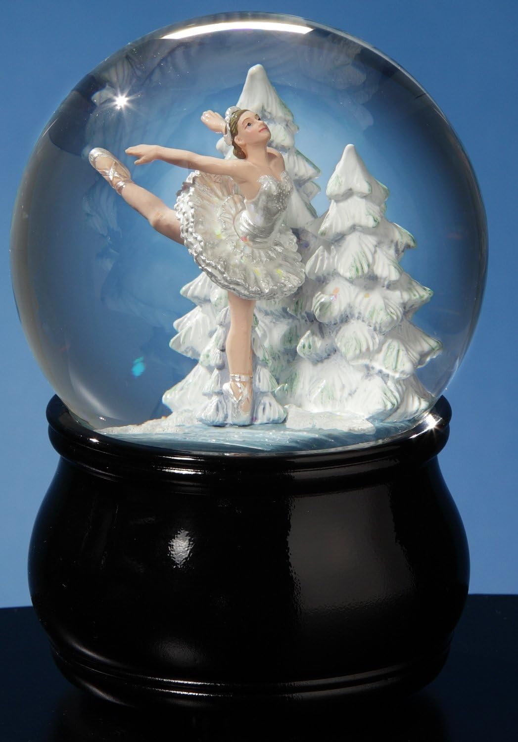 The San Francisco Music Box Company Swan Lake Ballet Water Globe