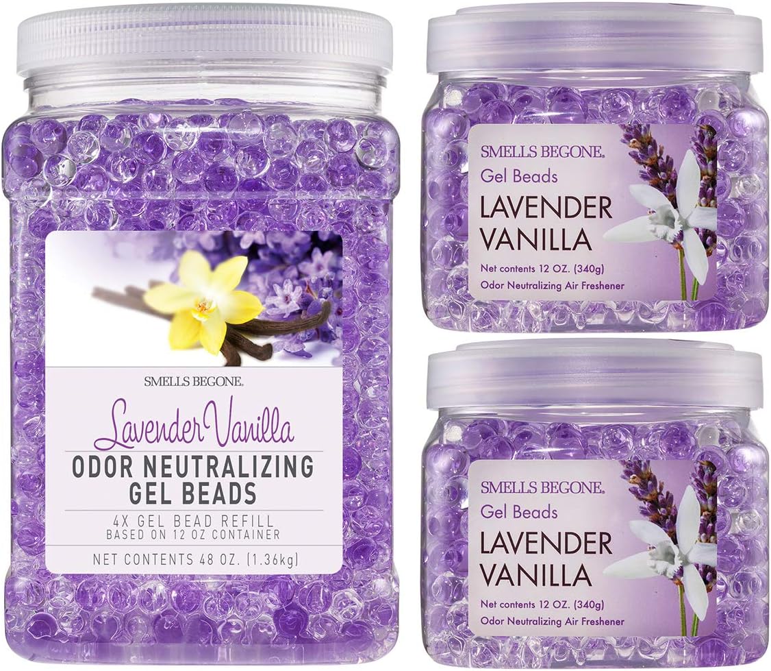 Smells Begone Odor Eliminator Gel Beads Value Pack 72 Oz