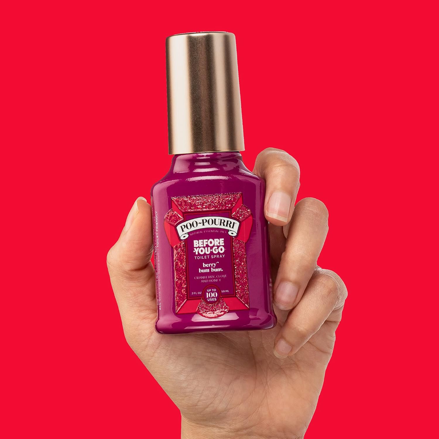 Poo-Pourri Berry Bum Bum Toilet Spray 2 oz