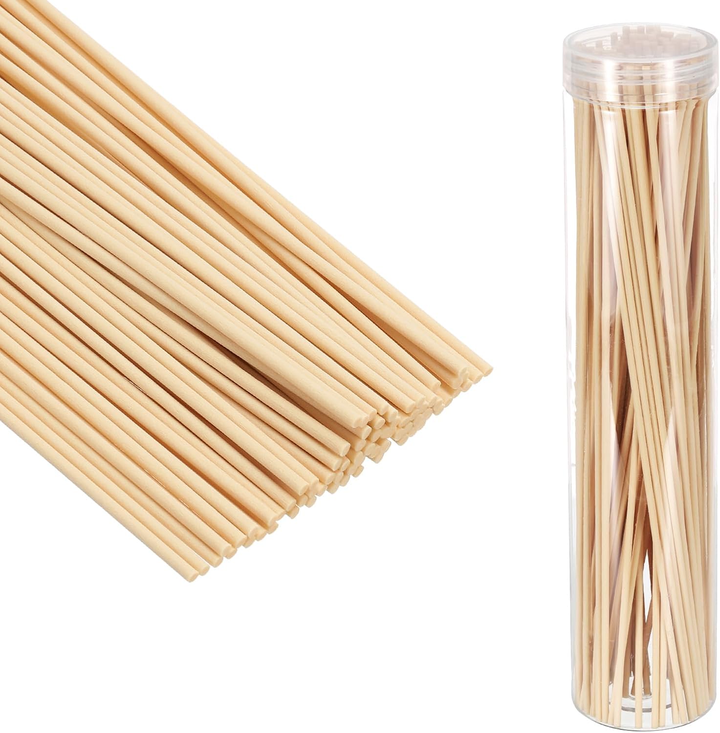 PATIKIL 30CM Reed Diffuser Sticks 100 Pack Wood Fiber