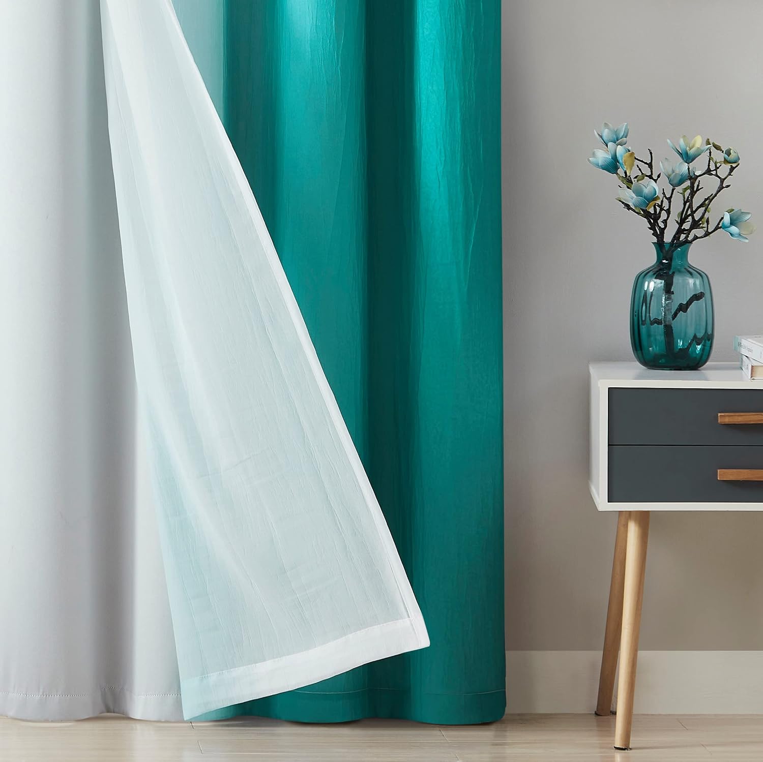 Purainbow Mix and Match Blackout Curtains Set