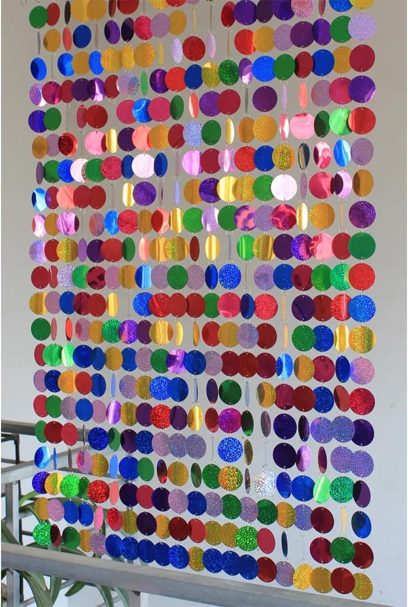 Shimmer Sequin Beaded Curtain for Home Wedding Party