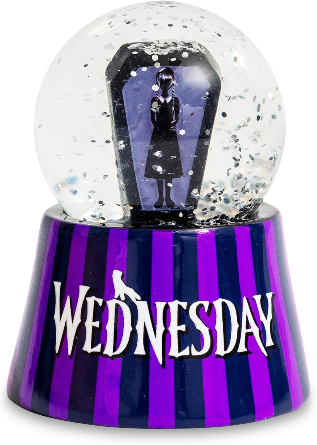 Wednesday Addams Light-Up Snow Globe 3 Inches Tall