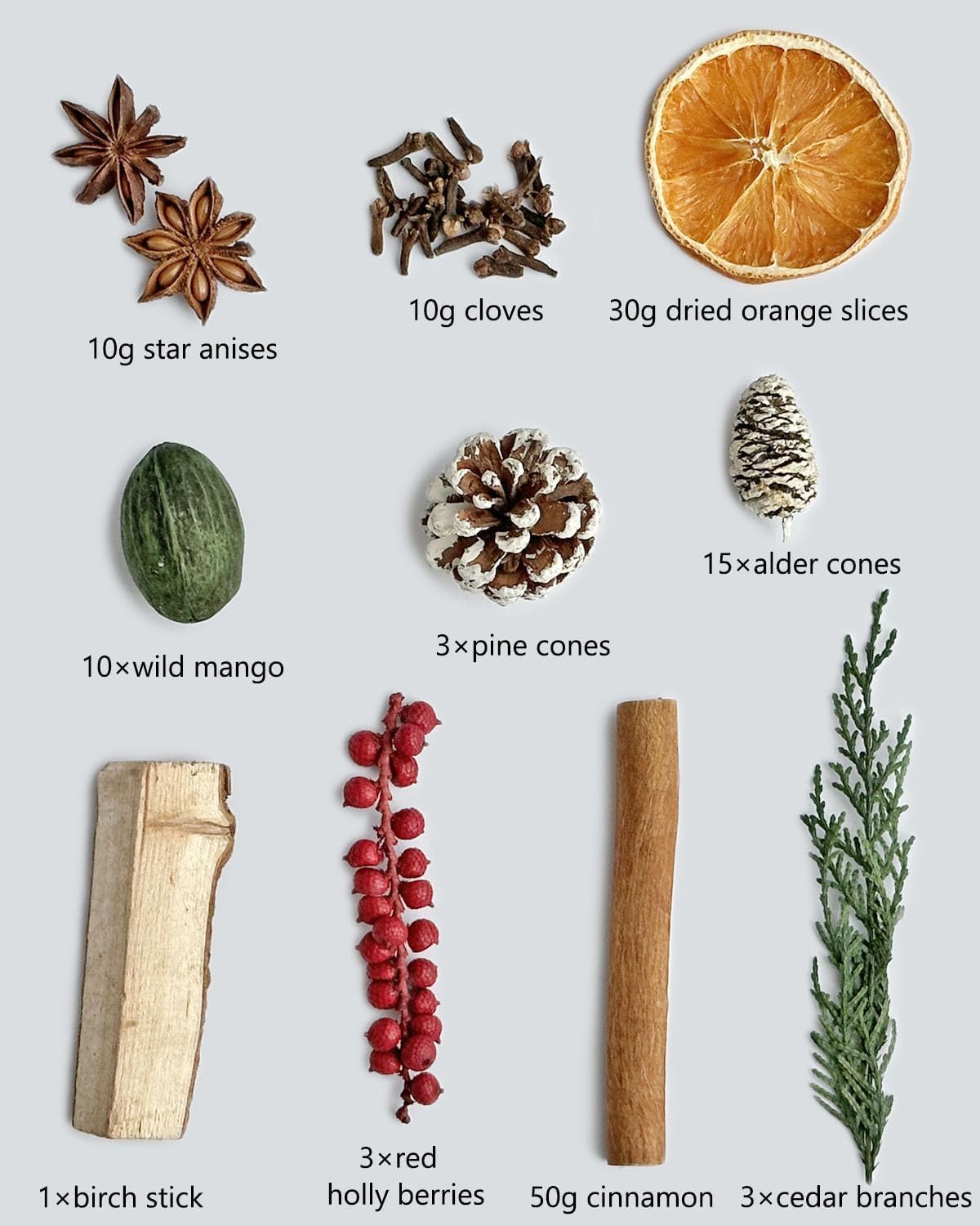 Pextian Christmas Potpourri Bowl Filler Decor
