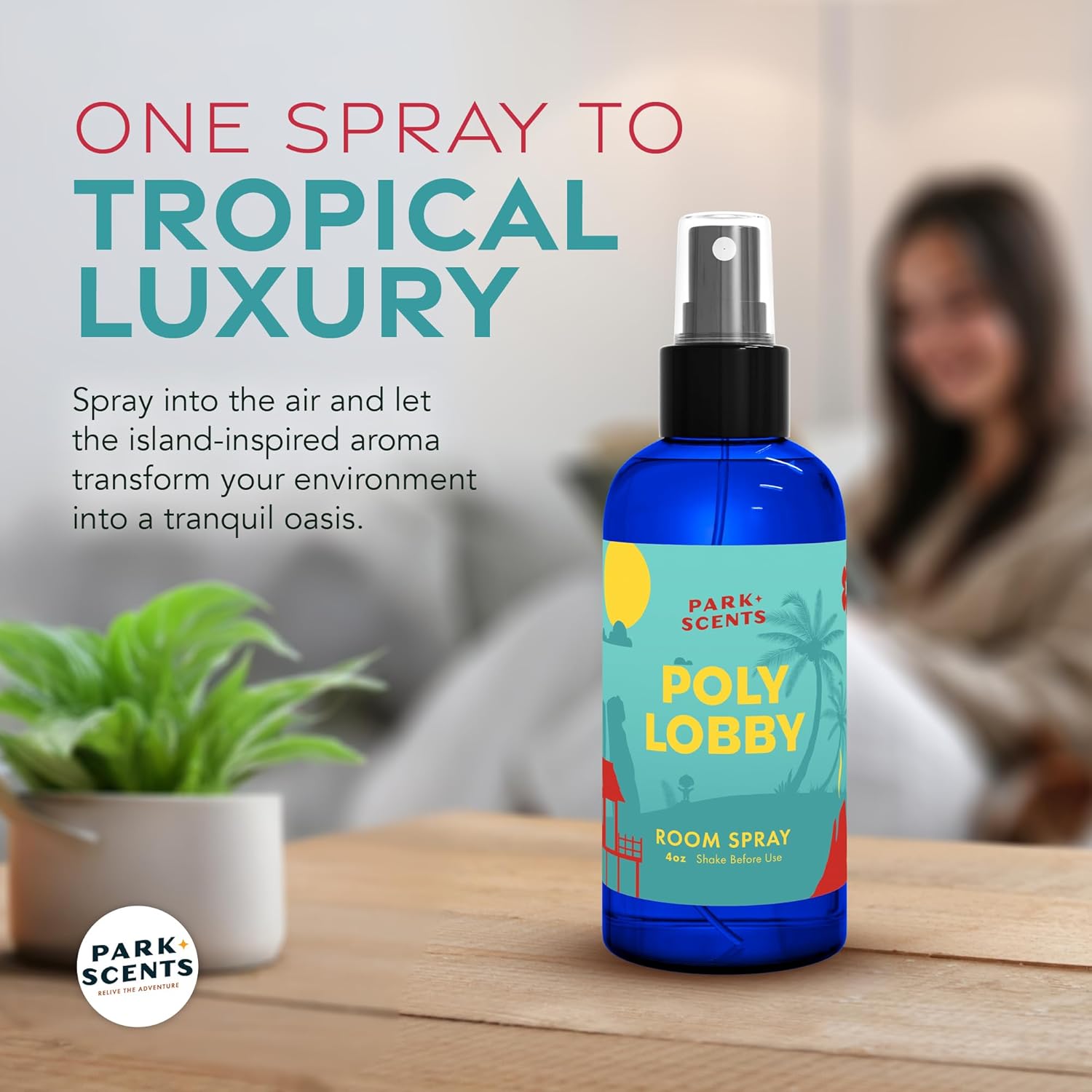 Poly Lobby Polynesian Resort Theme Room Spray Luxury Fragrance