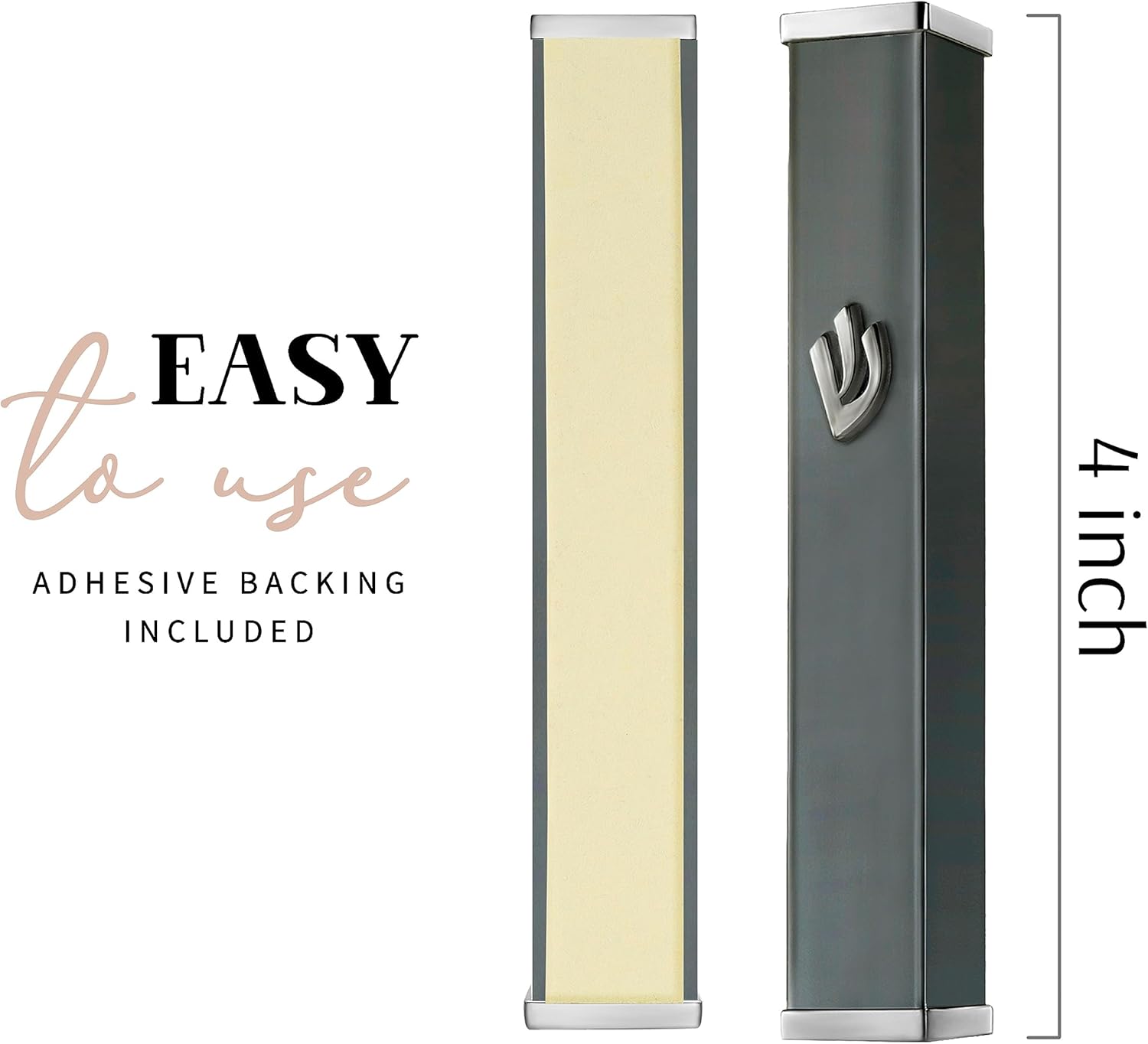 Stylish Mezuzah for Door with Scroll