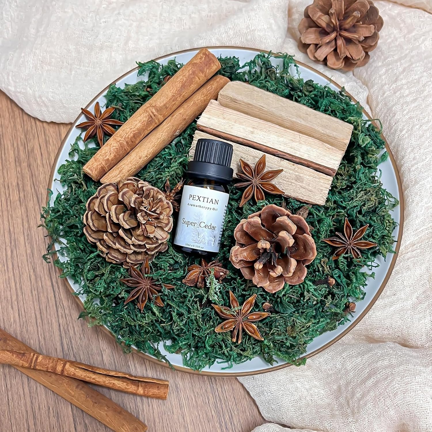 Woodland Christmas Potpourri Bowl Filler
