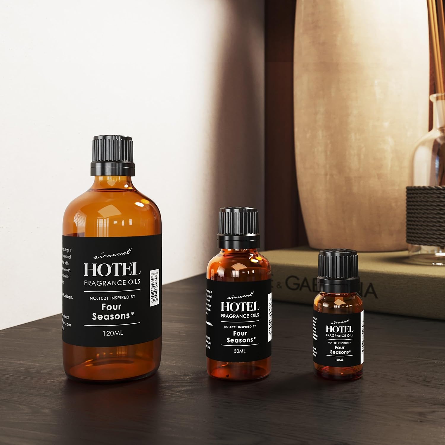 Air-Scent Hotel Diffuser Oil No 1021 - 10 mL Glass Bottle with Dropper