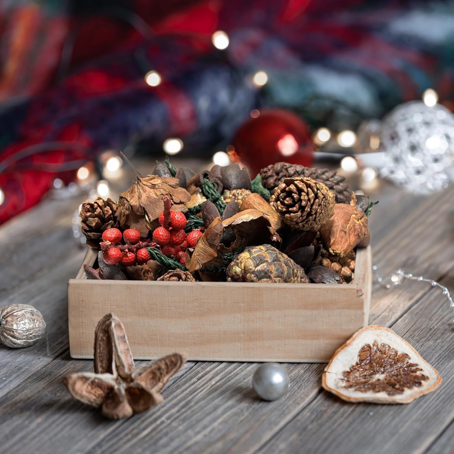 Winter Potpourri Bag Natural Woodland Scent