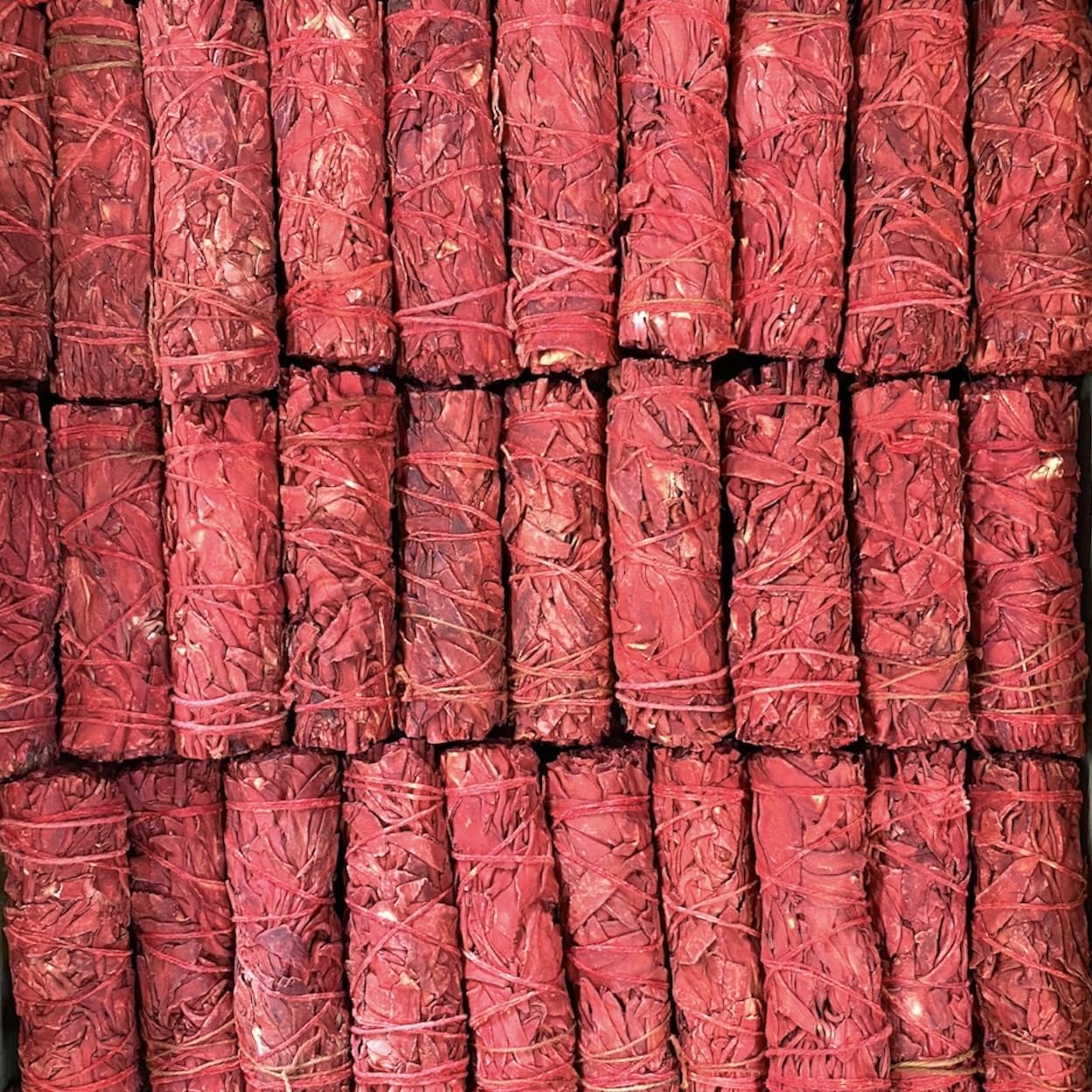 3 Dragons Blood Sage Smudge Sticks 4 Inch Hand Tied All Natural