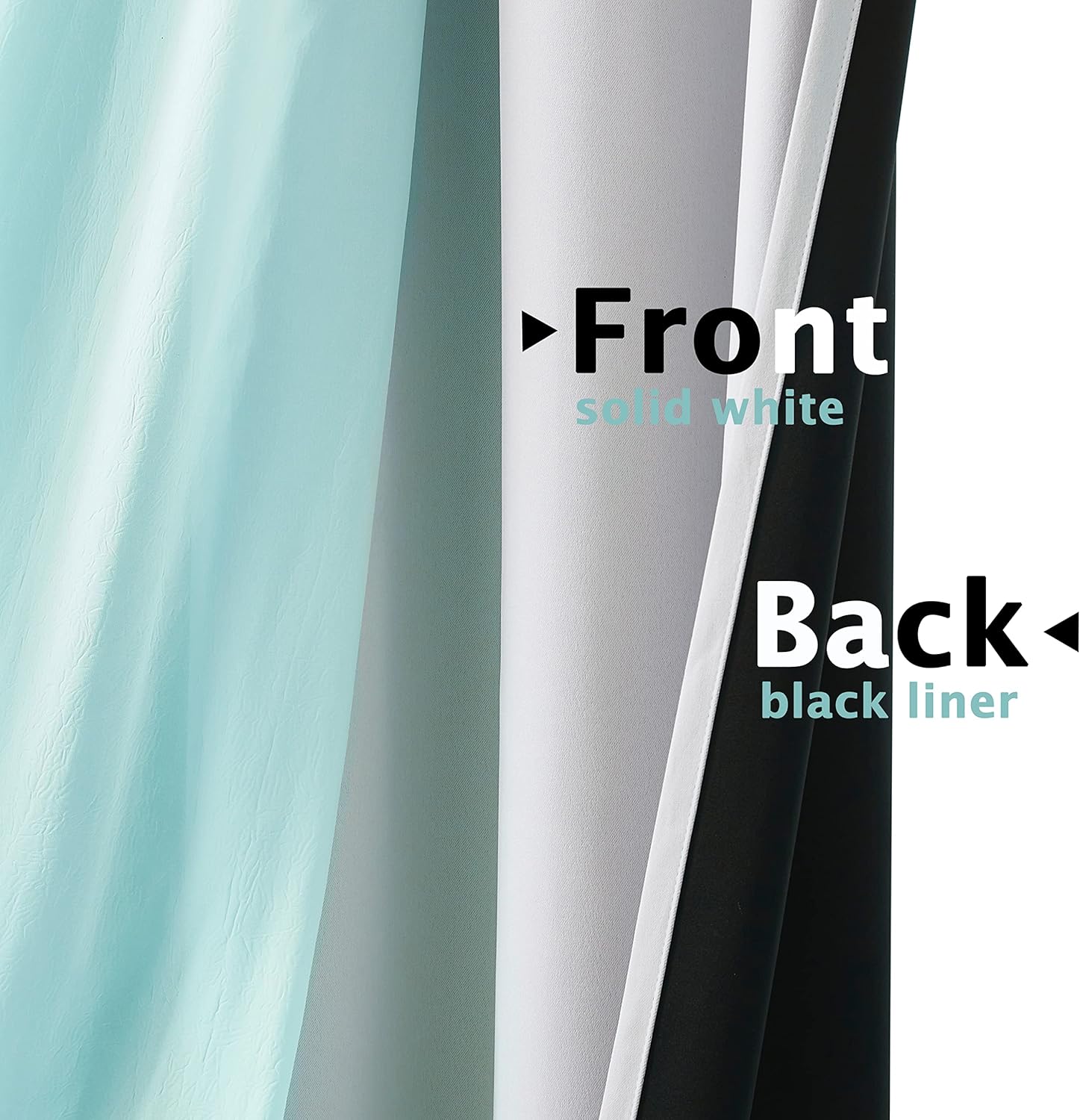 Purainbow Mix and Match Blackout Curtains Set