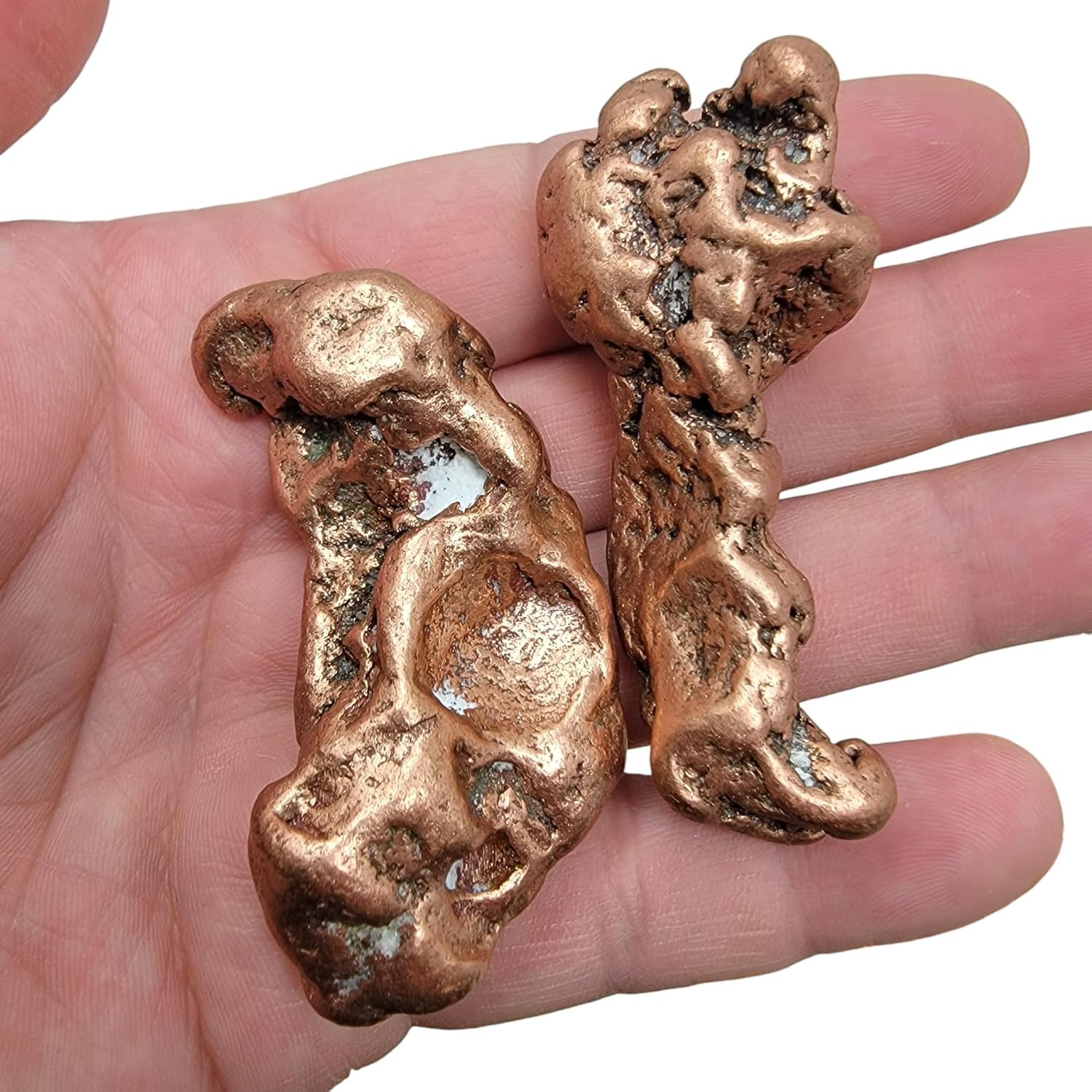 One Michigan Tumbled Native Copper Nugget 2 Inch