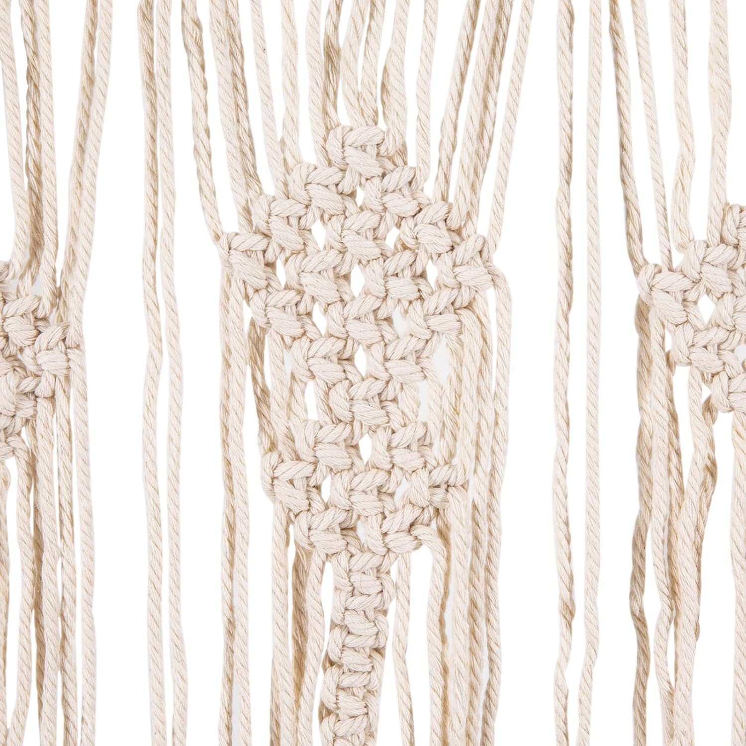 Boho Macrame Curtain 2pcs for Window or Door