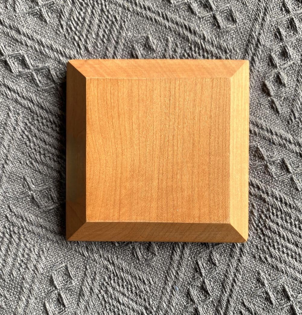 WIN CHAMP Solid Cherrywood Pedestal Display Base