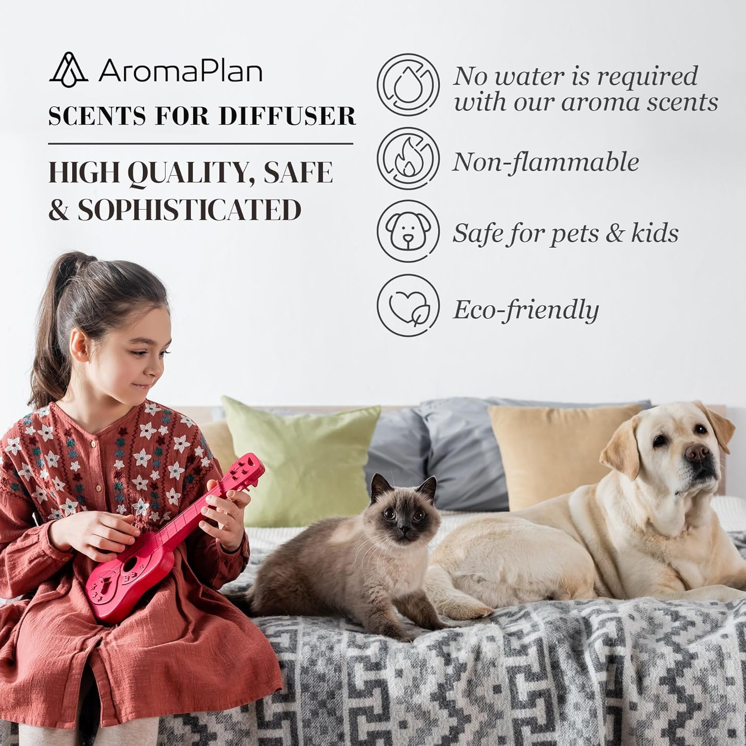 Aromaplan Hotel Scents Santal 5 Fl Oz 2 Pack