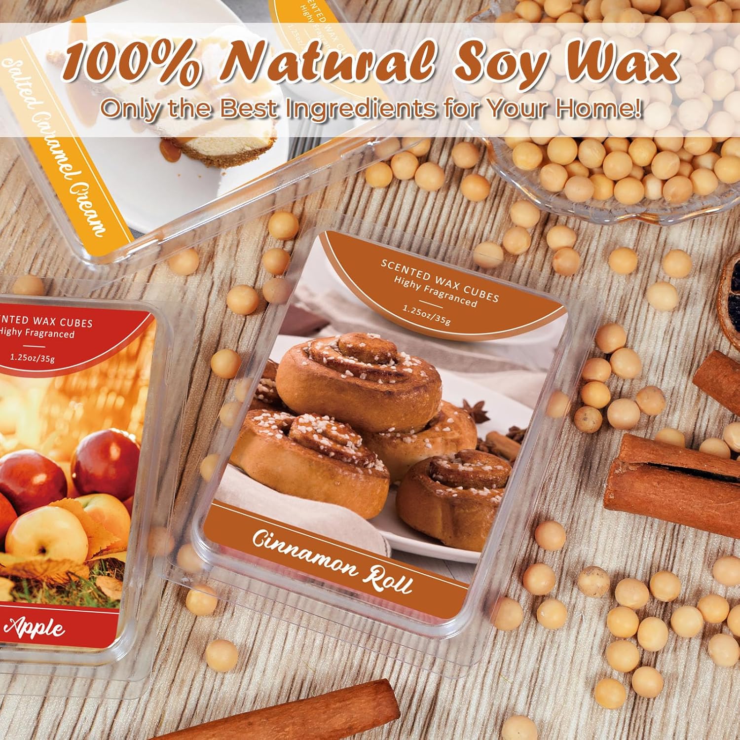 SCENTORINI Fall Scented Wax Melts 6 Pack