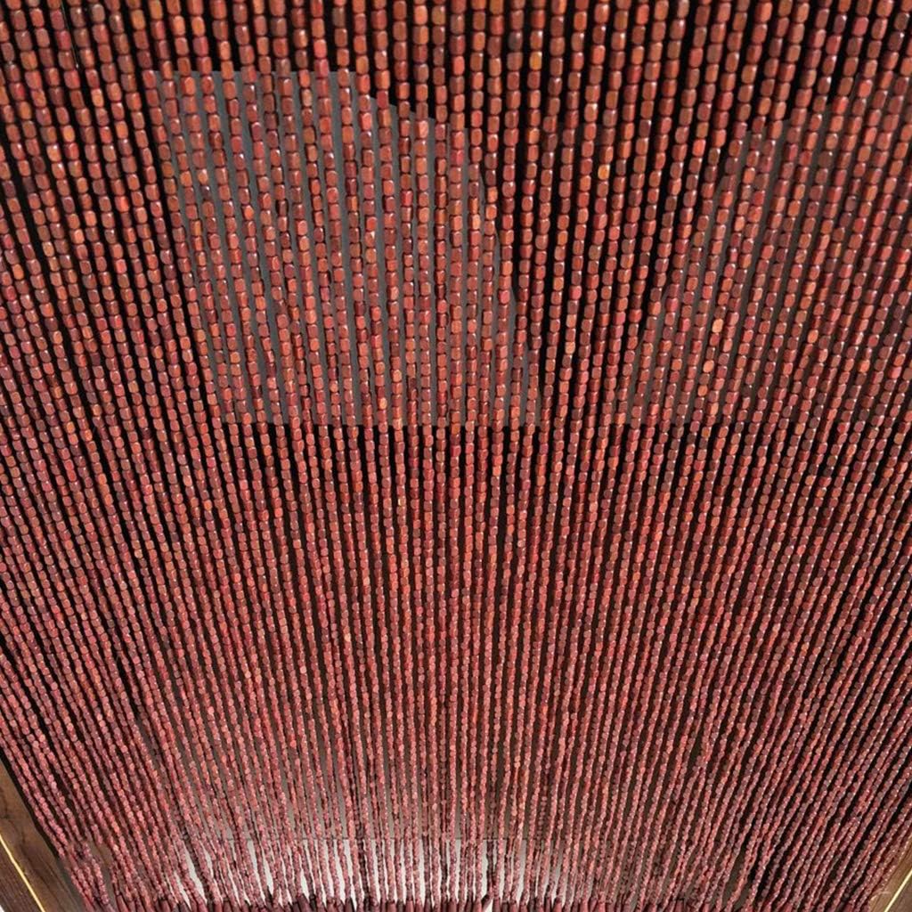 45 Strands Wood Beaded Curtain for Doorway Panels