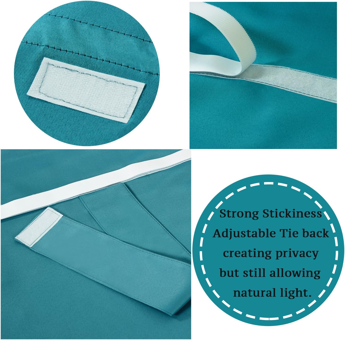 Flamingo P Tricia Blackout Curtains 2 Panels Teal