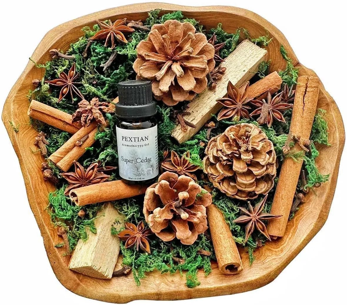 Woodland Christmas Potpourri Bowl Filler